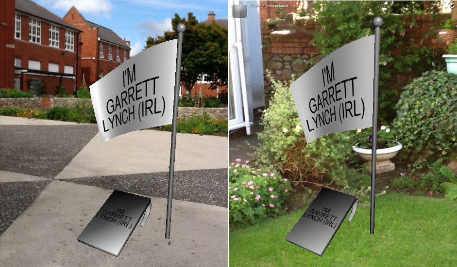 Sandwich Board 'virtual' replicas